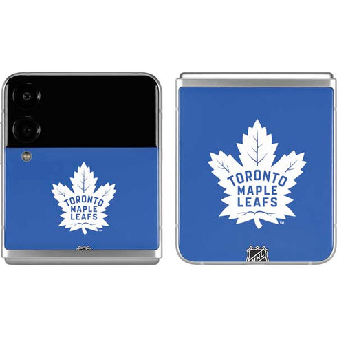 NHL Toronto Maple Leafs Color Pop Galaxy Z Flip4 5G Skin